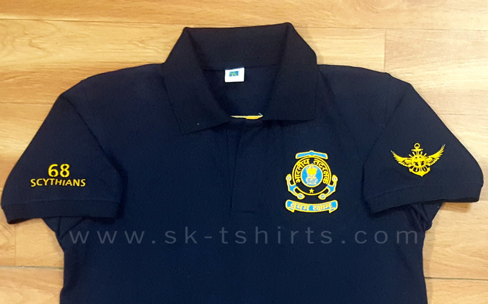 Corporate Polo Tshirt With Logo Embroidery, Sk-tshirts