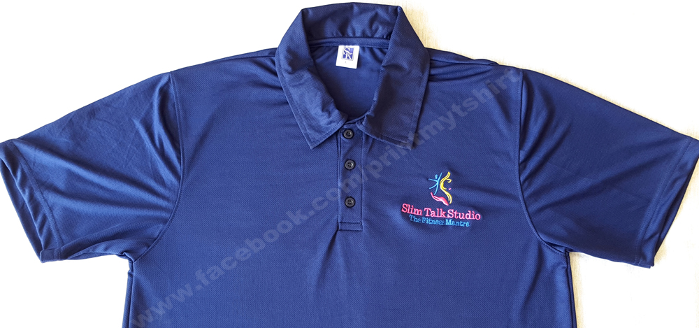Make Jersey Collar Tshirt with Custom Logo Print or embroidery, Sk-tshirts