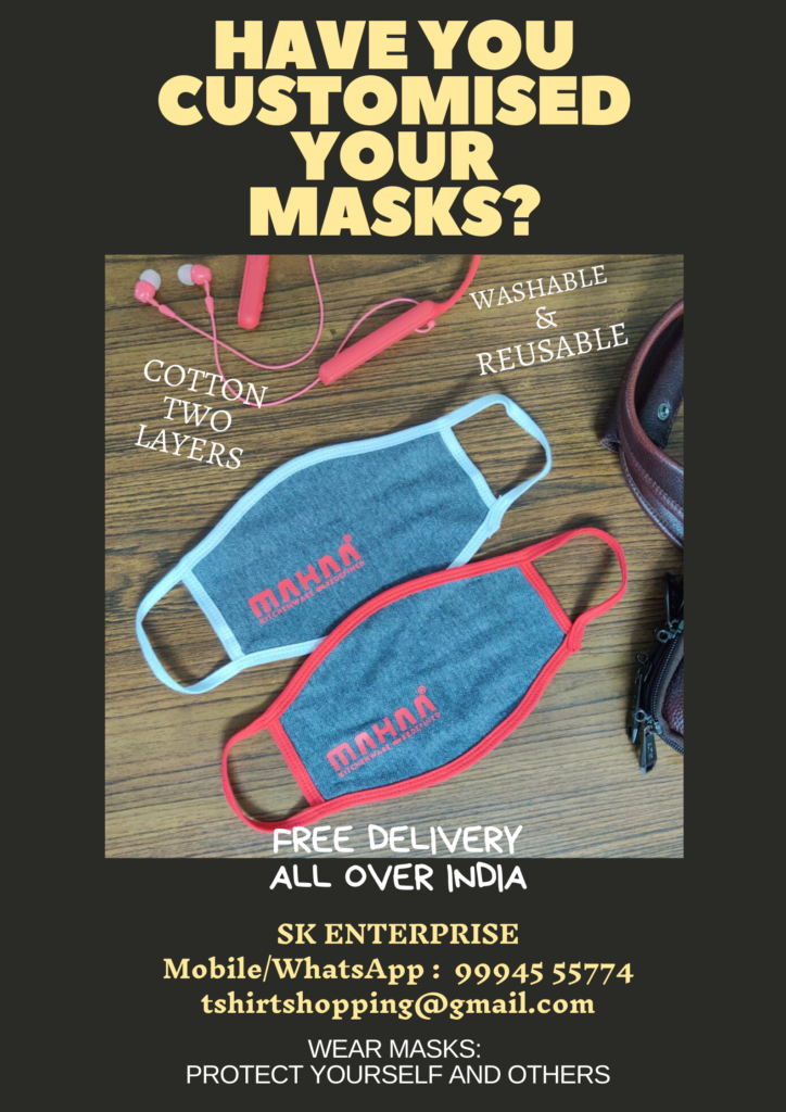 Best place to get customised face masks printed with logo etc!, Sk-tshirts