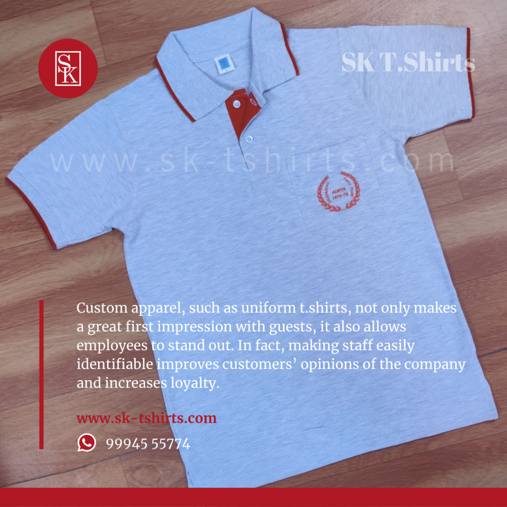 What are the advantages of using customised workwear/uniforms like t.shirts?, Sk-tshirts