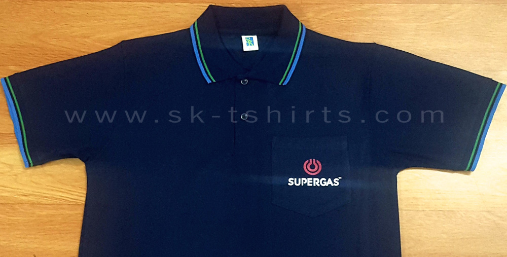 uniform polo tshirt with pocket and logo printing – Sk-tshirts